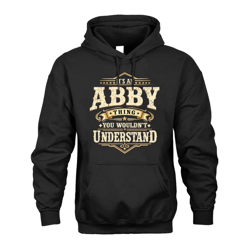 ABBY HH-F009–Personalized Name Quote Apparel “It’s an Thing product image 2