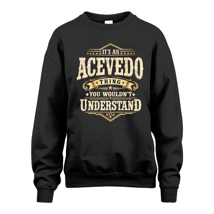 ACEVEDO HH-F009–Personalized Name Quote Apparel “It’s an product image 3