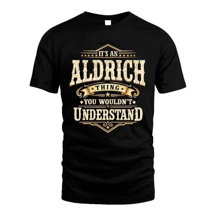 ALDRICH HH-F009–Personalized Name Quote Apparel “It’s an product image 1