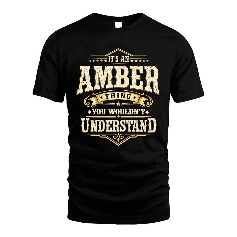 AMBER HH-F009–Personalized Name Quote Apparel “It’s an product image 1