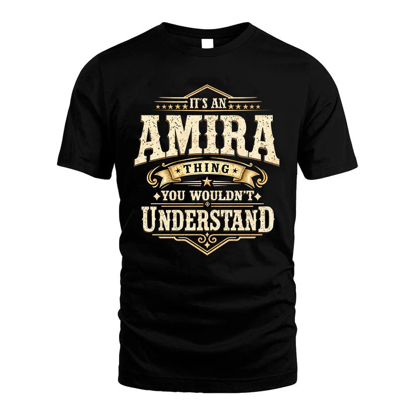 AMIRA HH-F009–Personalized Name Quote Apparel “It’s an product image 1