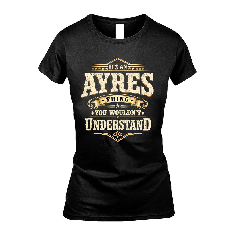 AYRES HH-F009–Personalized Name Quote Apparel “It’s an product image 5