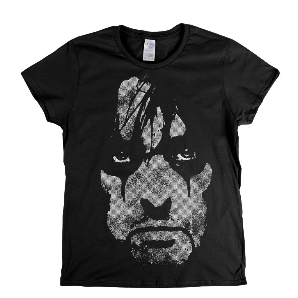 Alice Cooper Close Up Womens T-Shirt product image 1