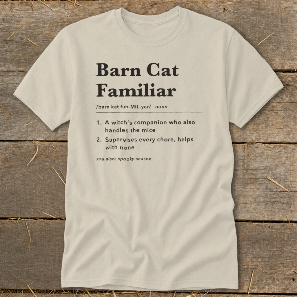 Barn Cat Familiar Definition Classic Tee product image 2