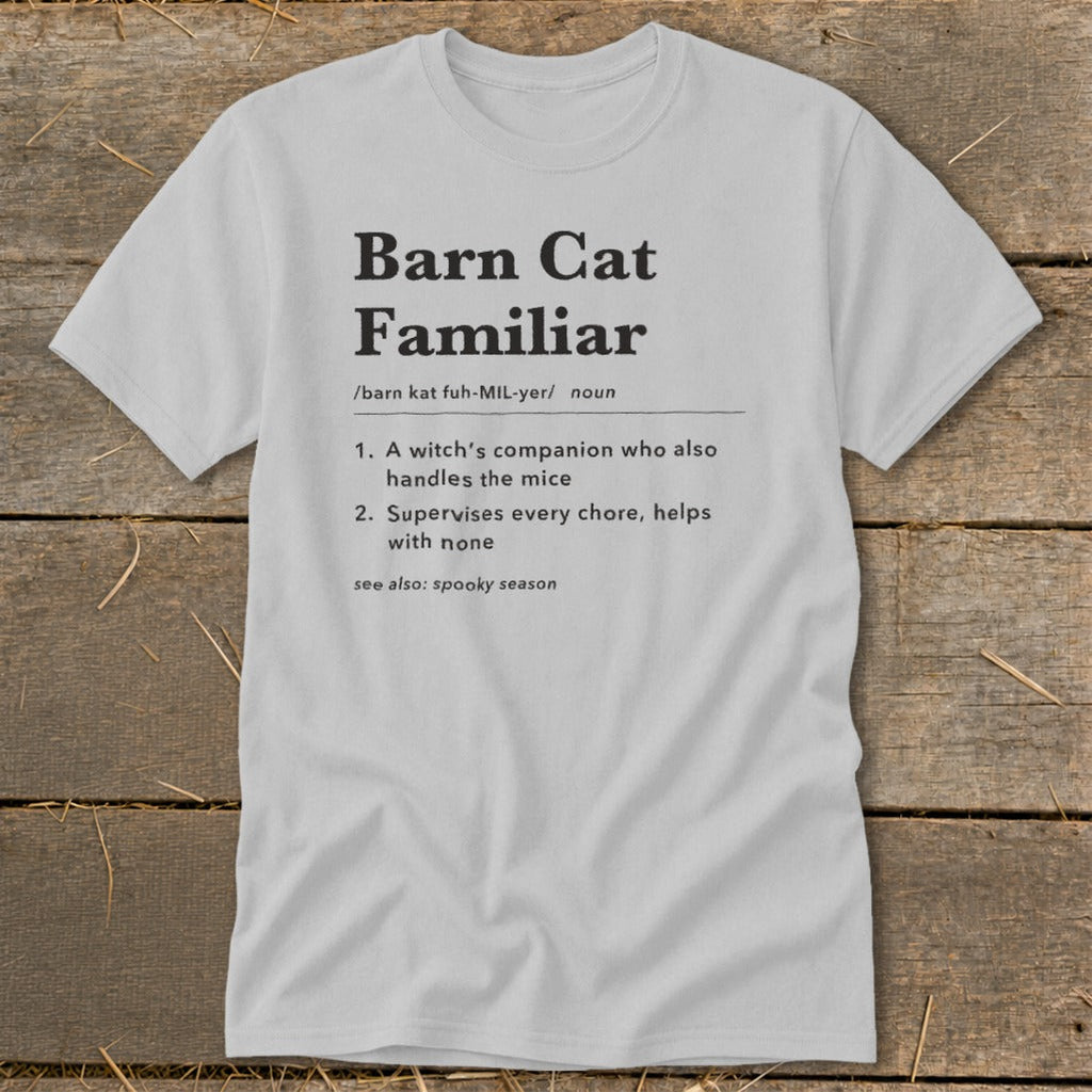 Barn Cat Familiar Definition Classic Tee product image 3