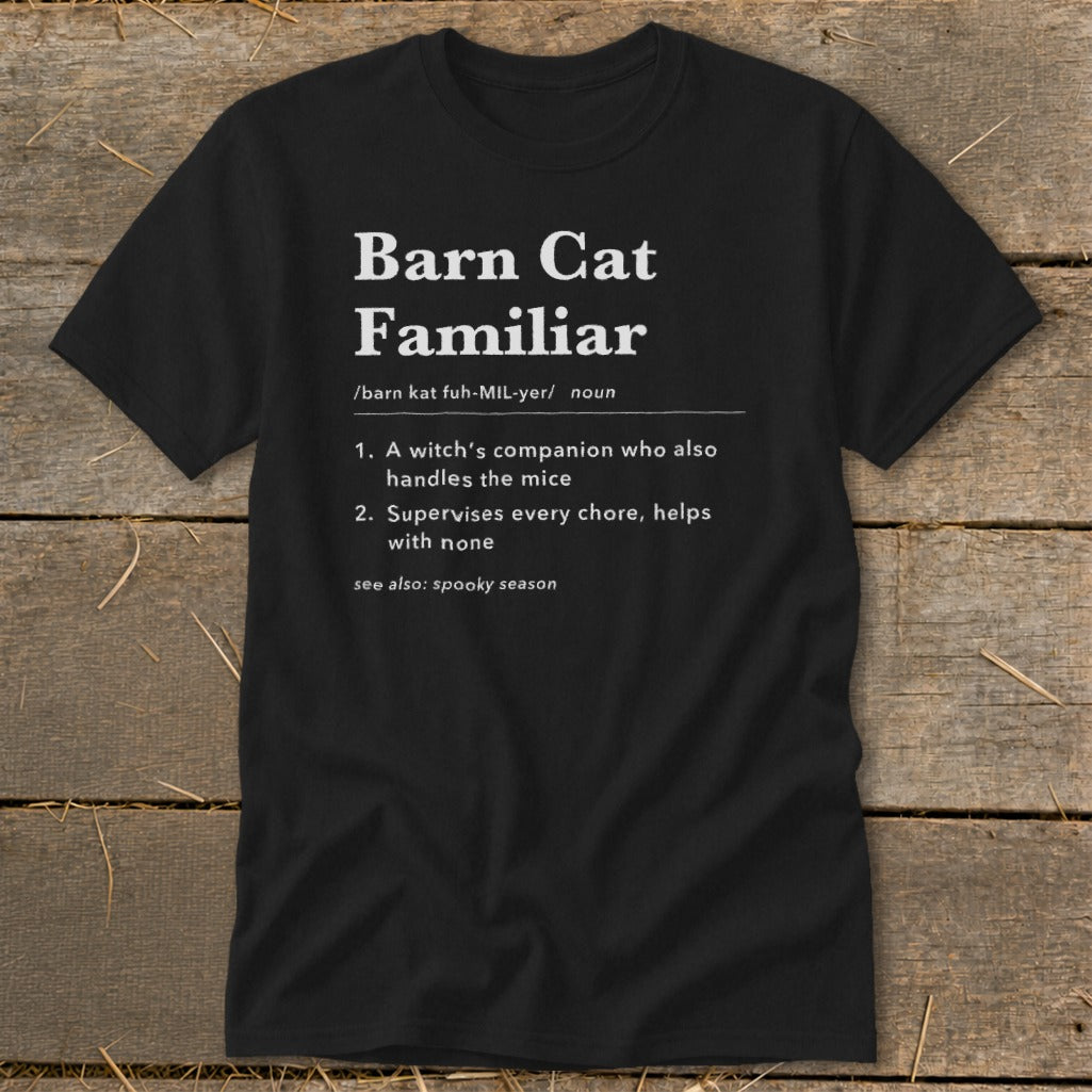 Barn Cat Familiar Definition Classic Tee product image 5