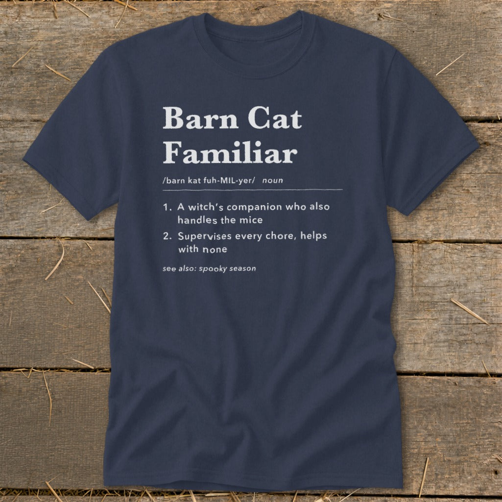 Barn Cat Familiar Definition Classic Tee product image 6