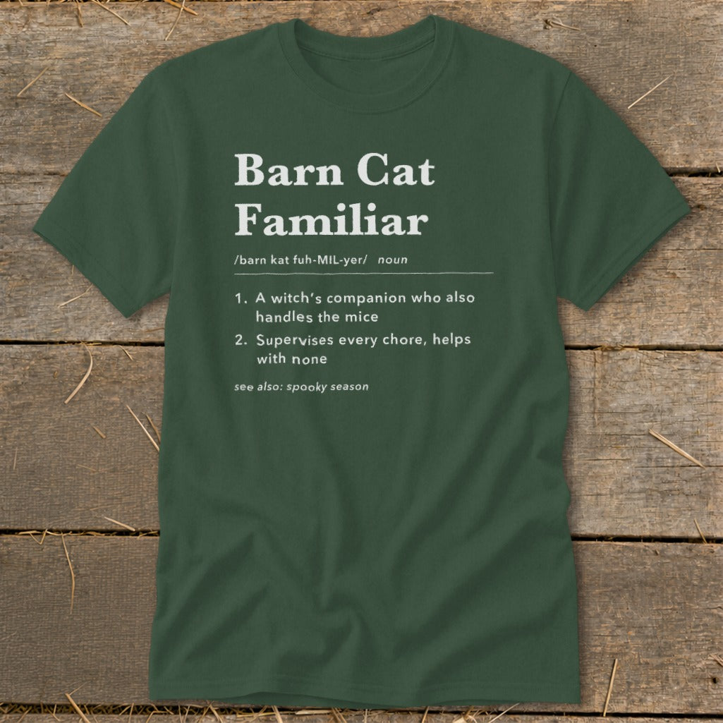 Barn Cat Familiar Definition Classic Tee product image 7