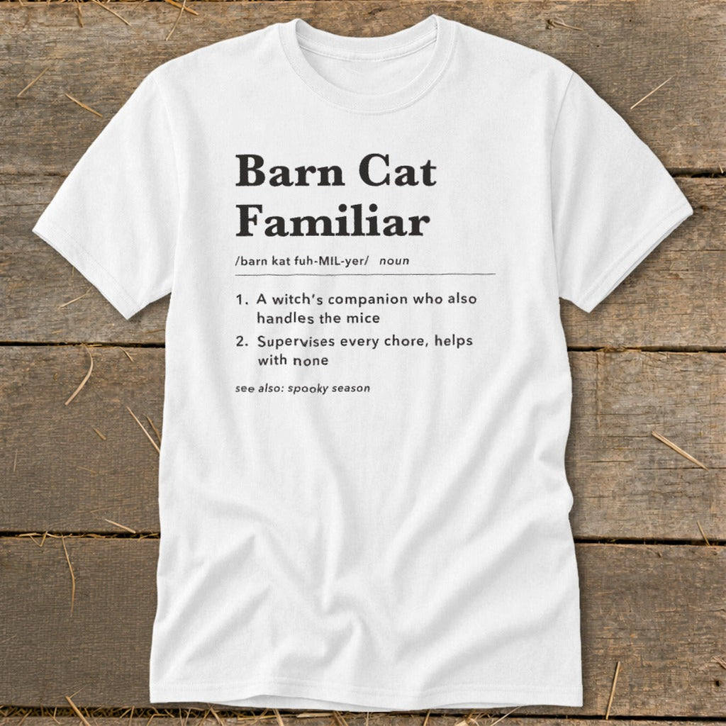Barn Cat Familiar Definition Classic Tee product image 8
