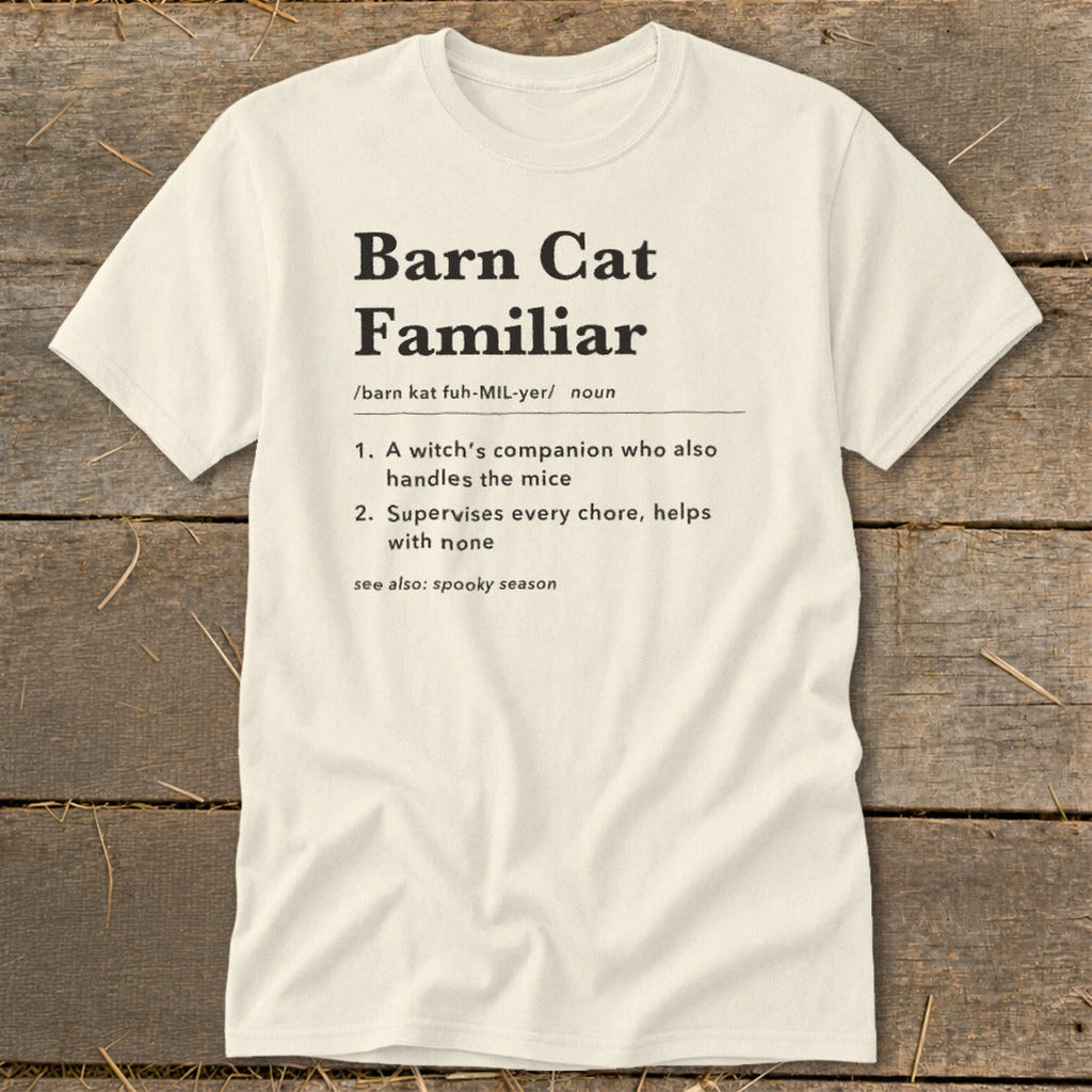 Barn Cat Familiar Definition Classic Tee product image 9