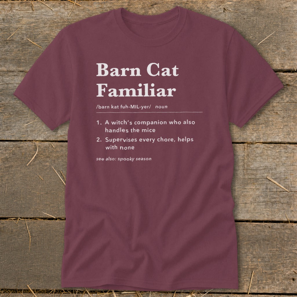 Barn Cat Familiar Definition Classic Tee product image 1