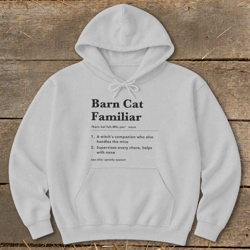 Barn Cat Familiar Definition Hoodie product image 3