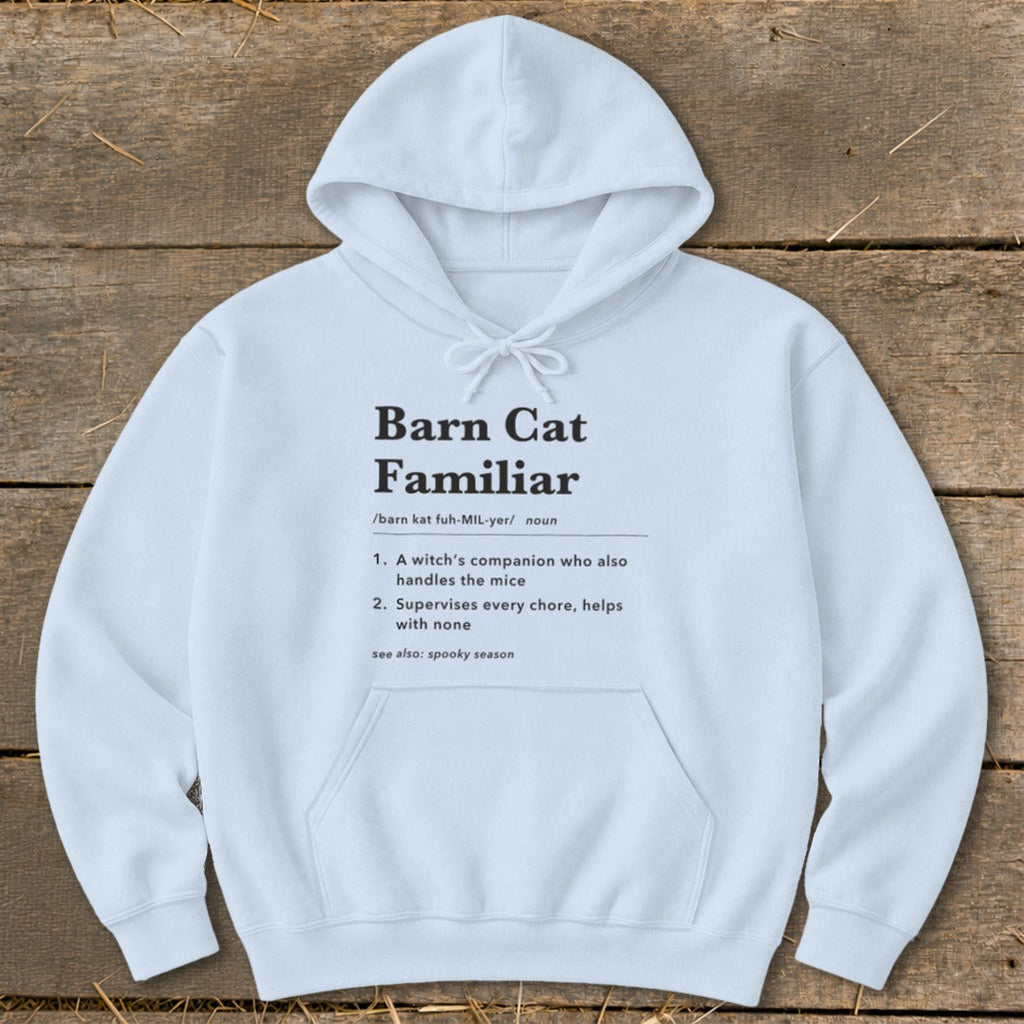 Barn Cat Familiar Definition Hoodie product image 9
