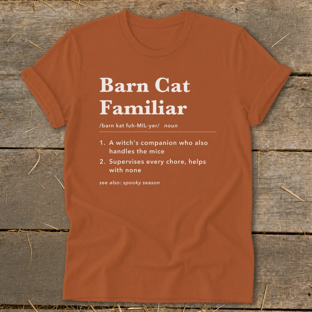 Barn Cat Familiar Definition Softstyle Tee product image 10