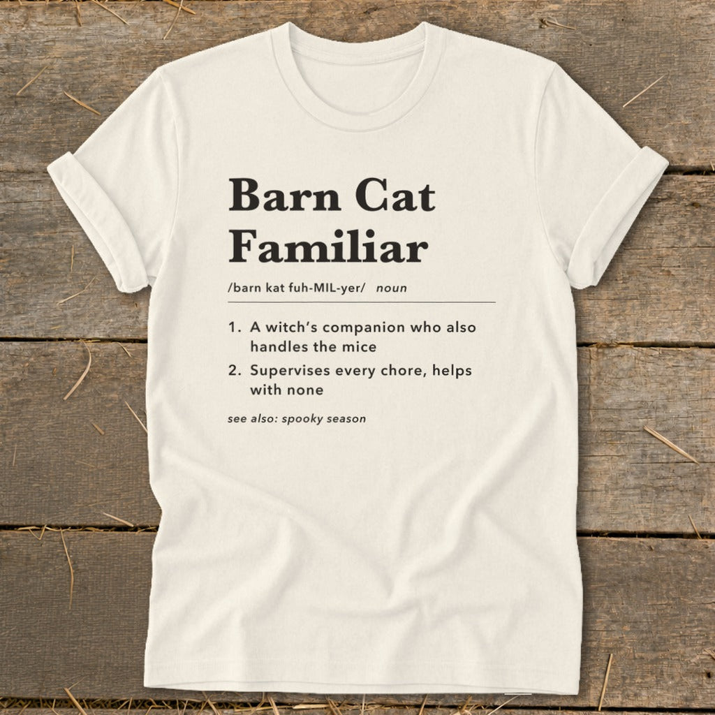 Barn Cat Familiar Definition Softstyle Tee product image 2