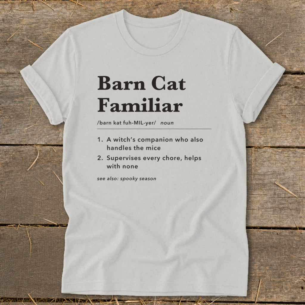 Barn Cat Familiar Definition Softstyle Tee product image 4