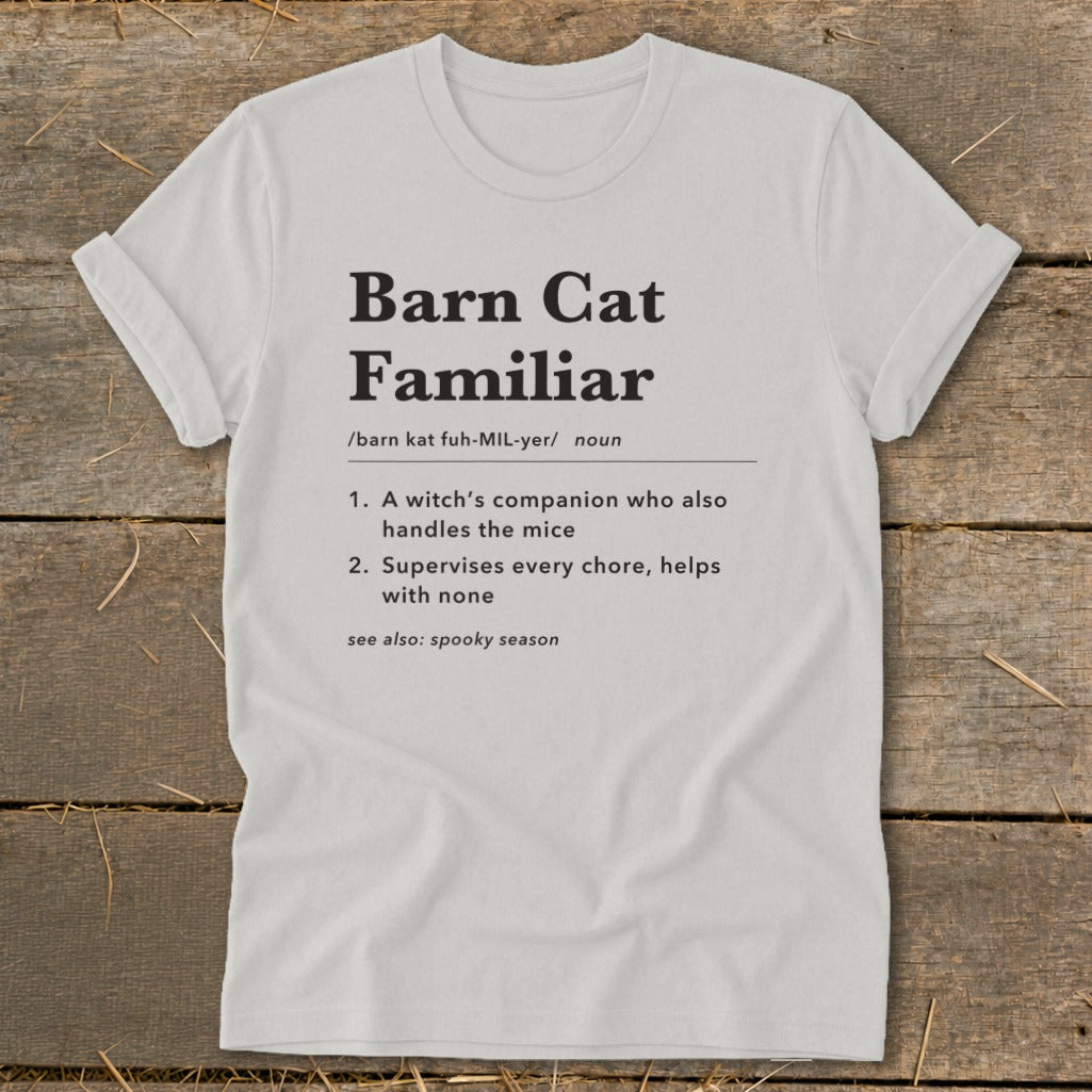 Barn Cat Familiar Definition Softstyle Tee product image 4