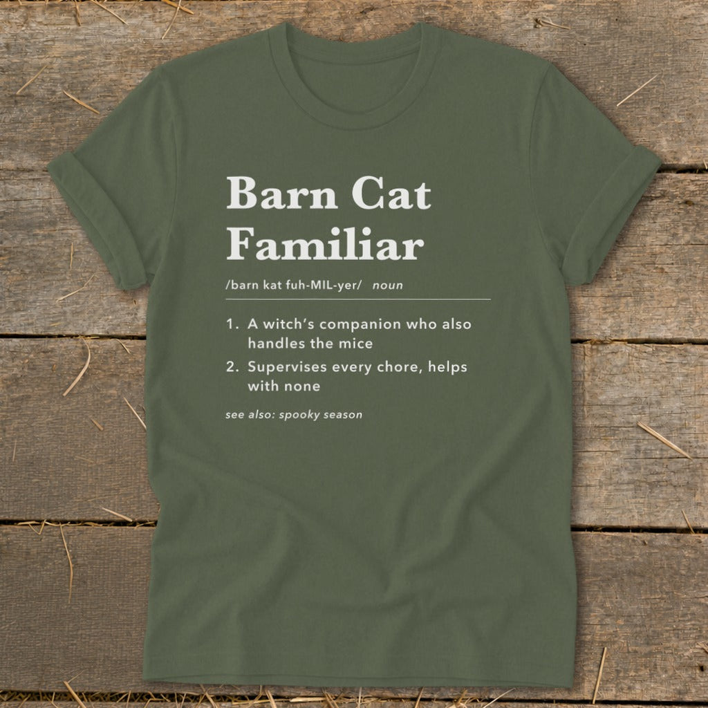 Barn Cat Familiar Definition Softstyle Tee product image 5