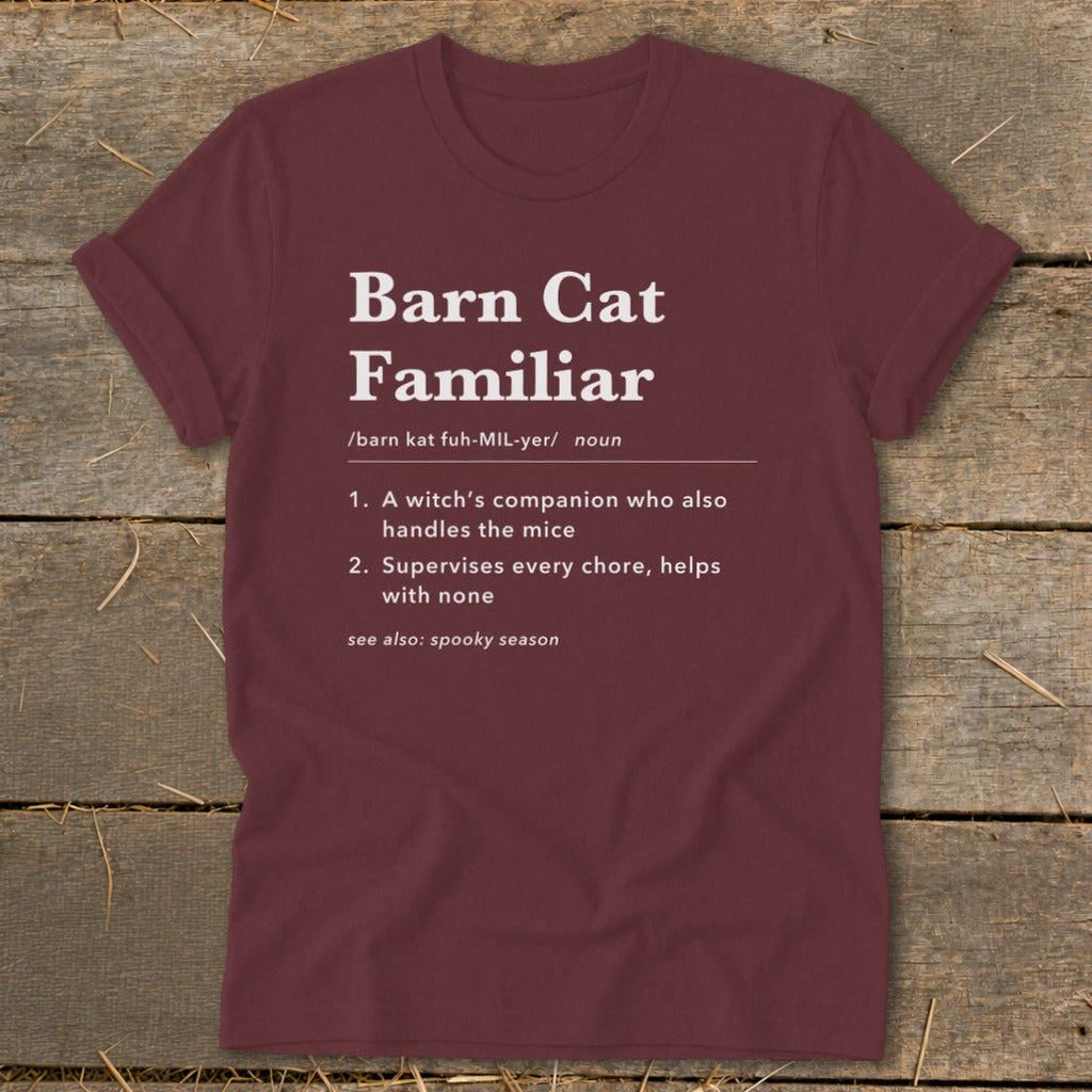 Barn Cat Familiar Definition Softstyle Tee product image 7