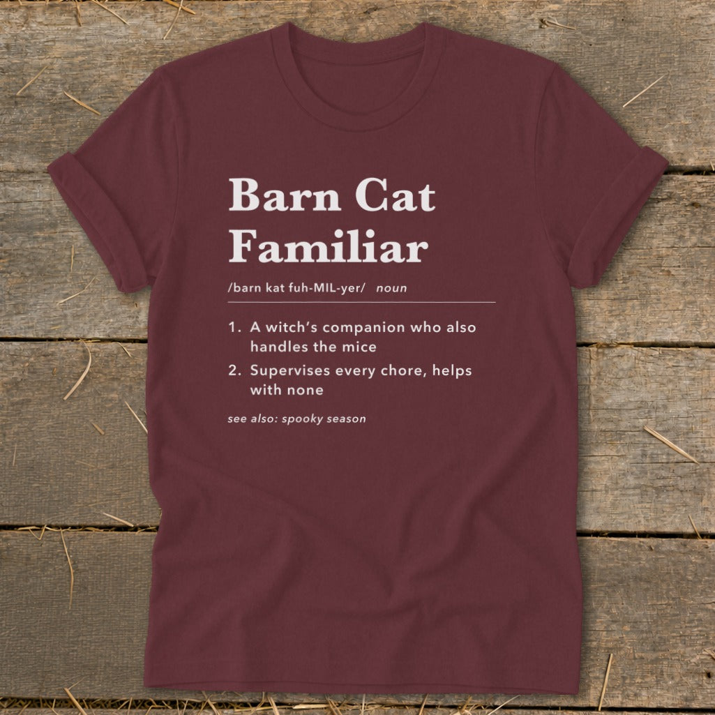 Barn Cat Familiar Definition Softstyle Tee product image 7