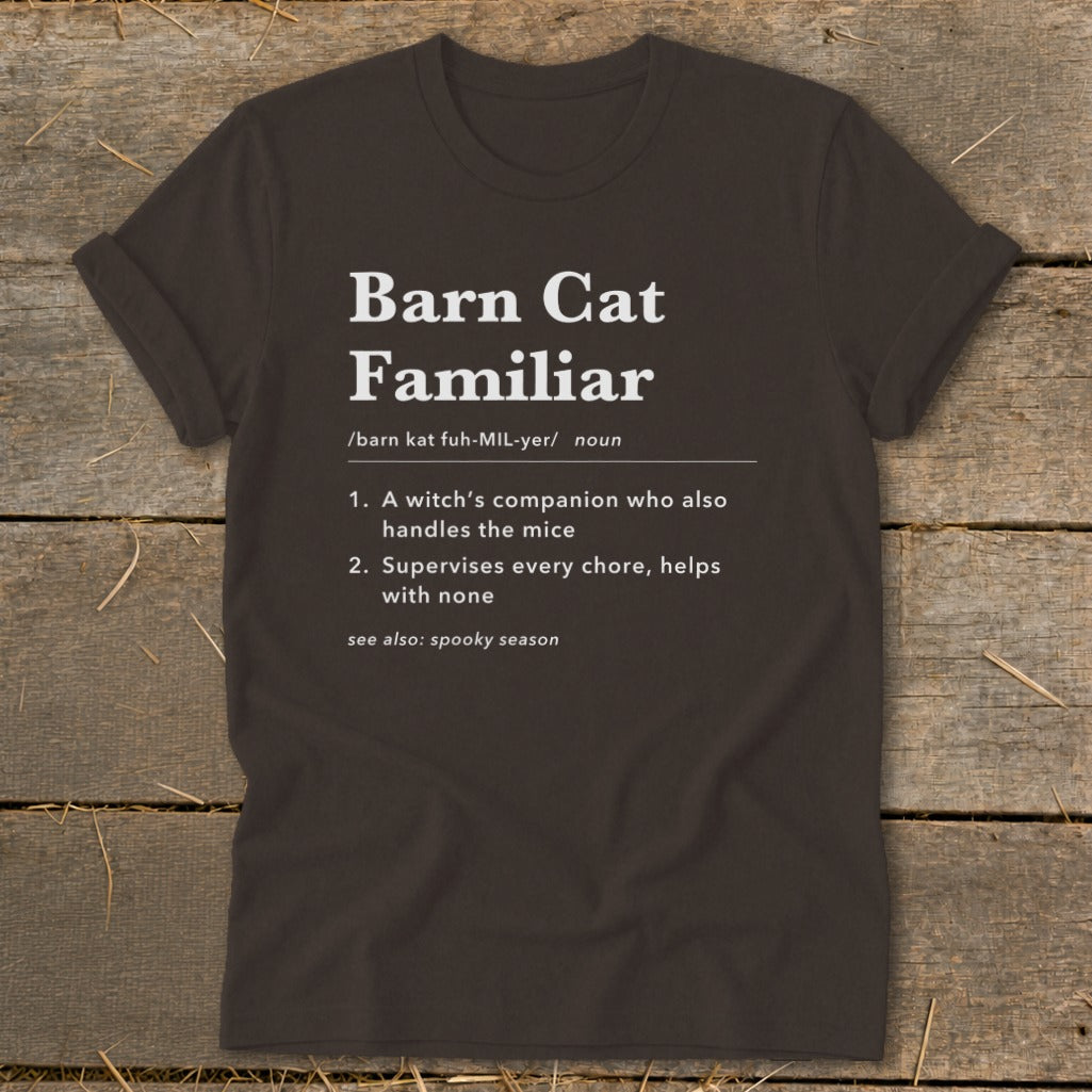 Barn Cat Familiar Definition Softstyle Tee product image 8