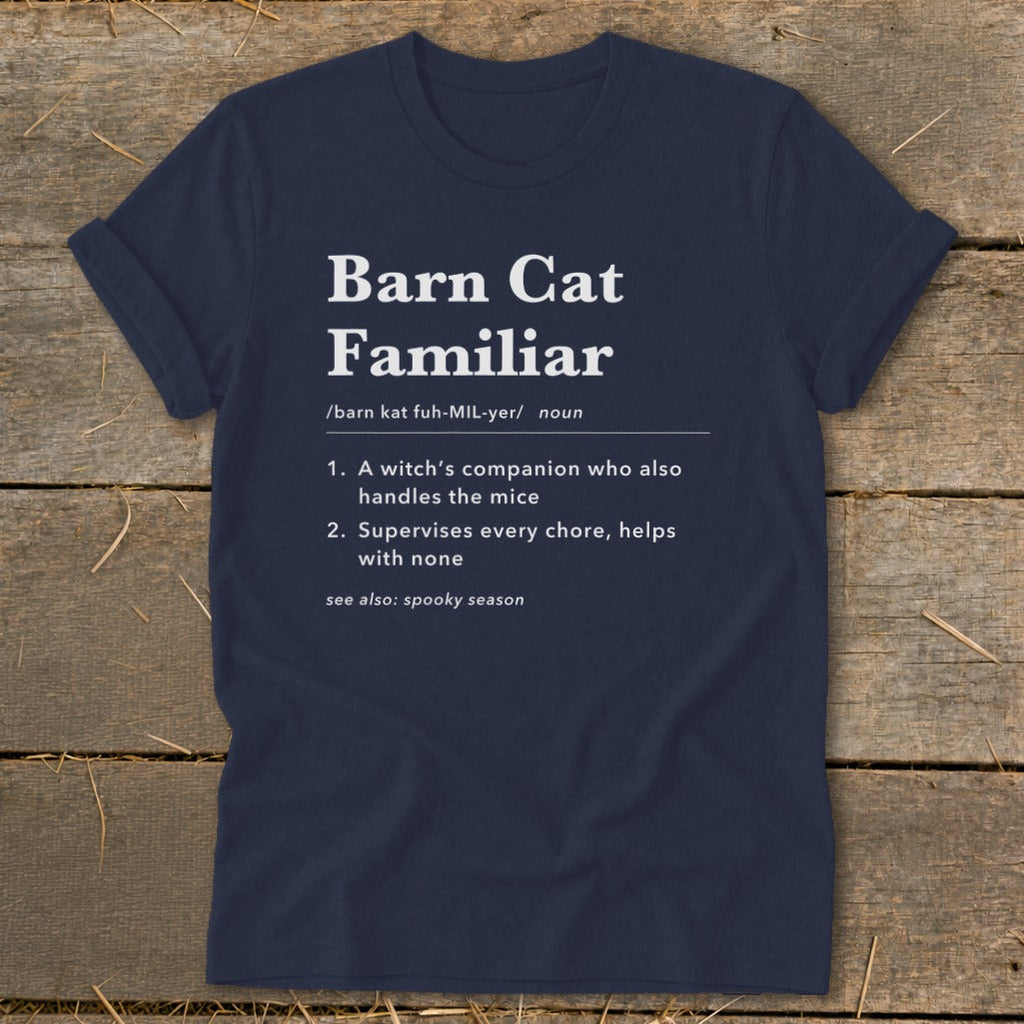 Barn Cat Familiar Definition Softstyle Tee product image 1