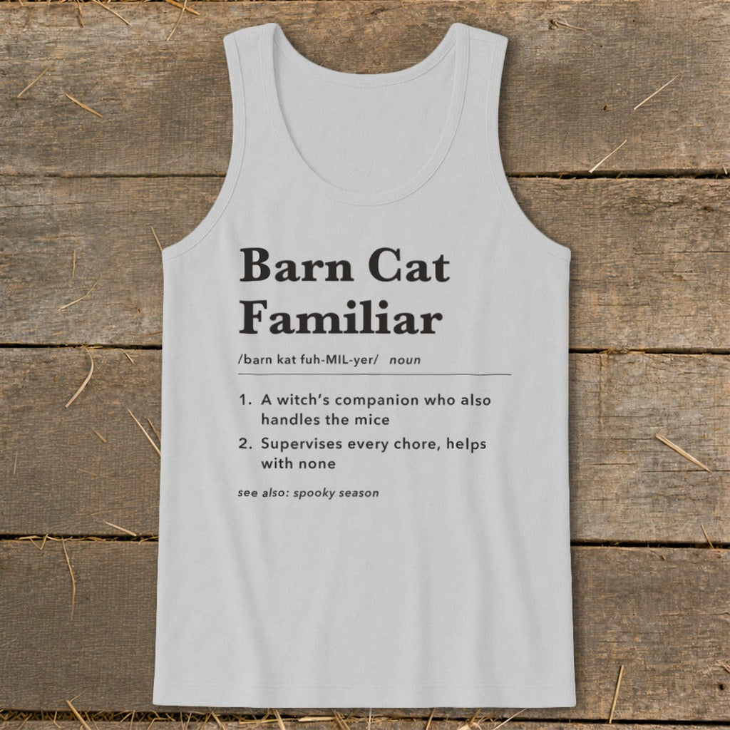 Barn Cat Familiar Definition Tank Top