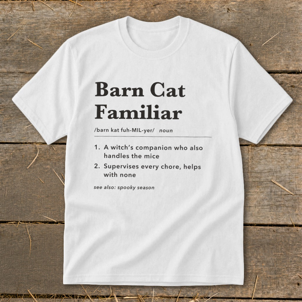 Barn Cat Familiar Definition Youth Tee product image 2