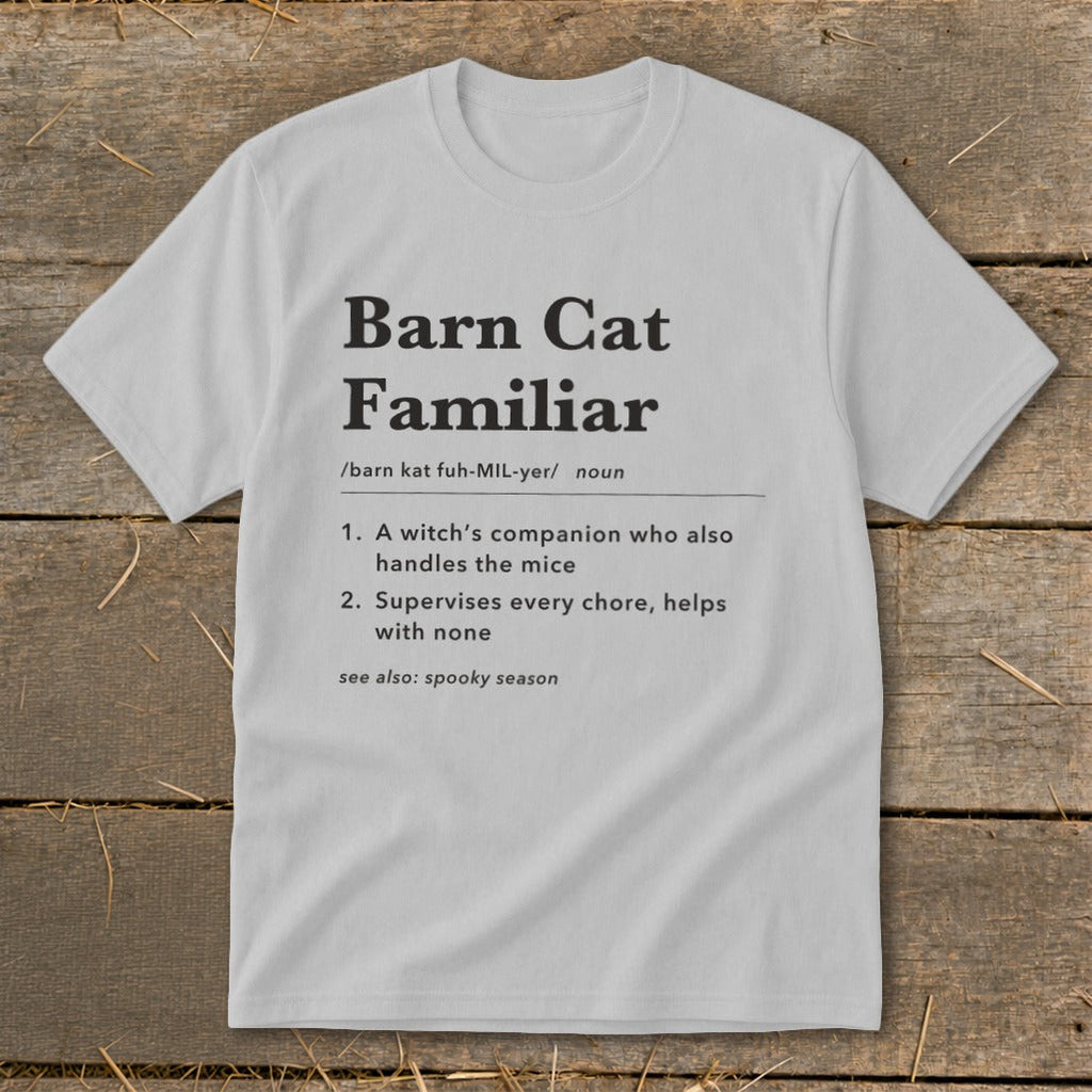 Barn Cat Familiar Definition Youth Tee product image 3