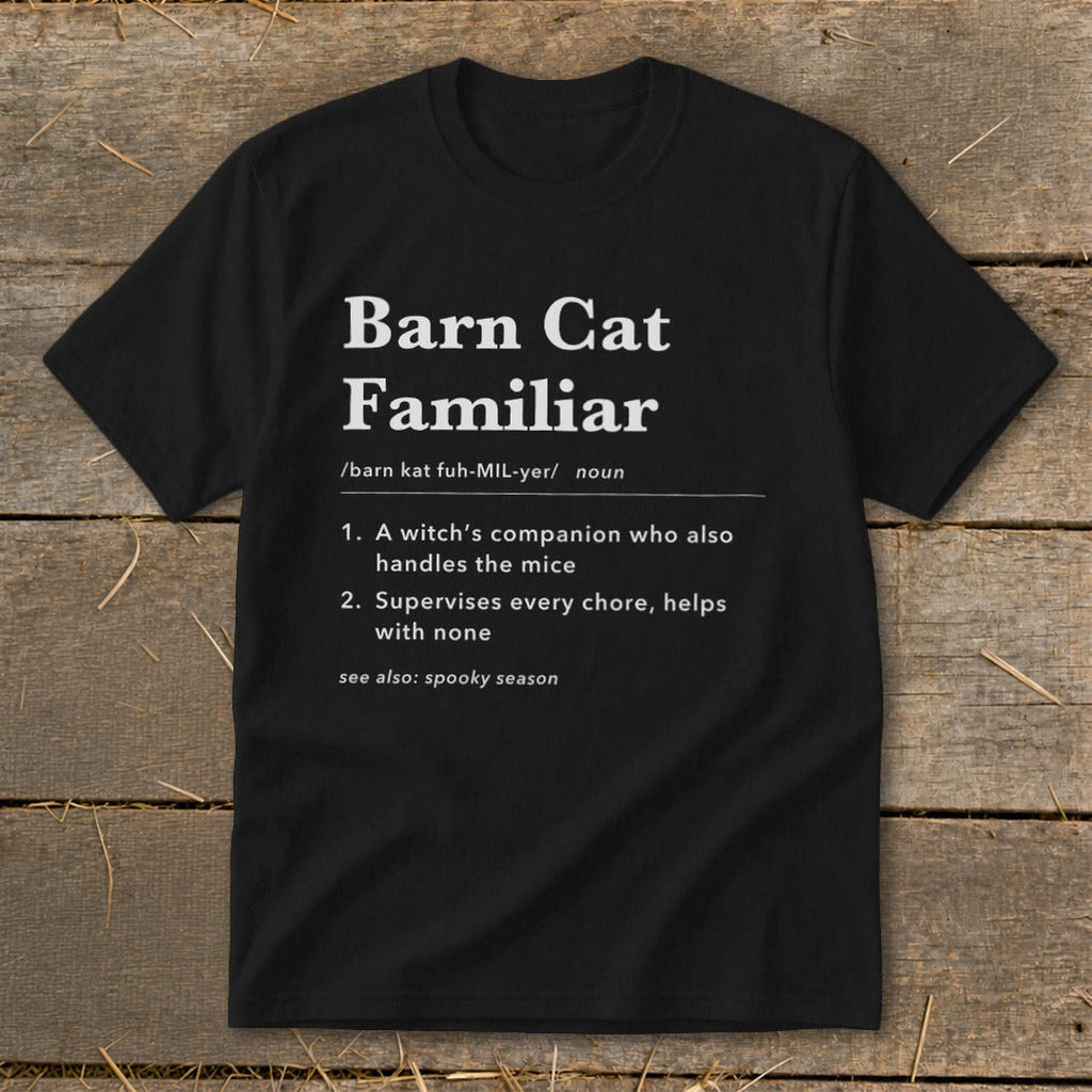 Barn Cat Familiar Definition Youth Tee product image 4
