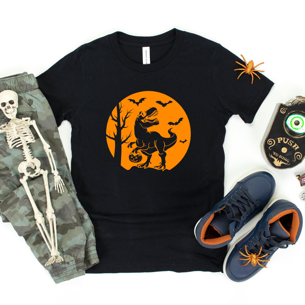 Dinosaur Moon | Youth Graphic Short Sleeve Tee product image 1