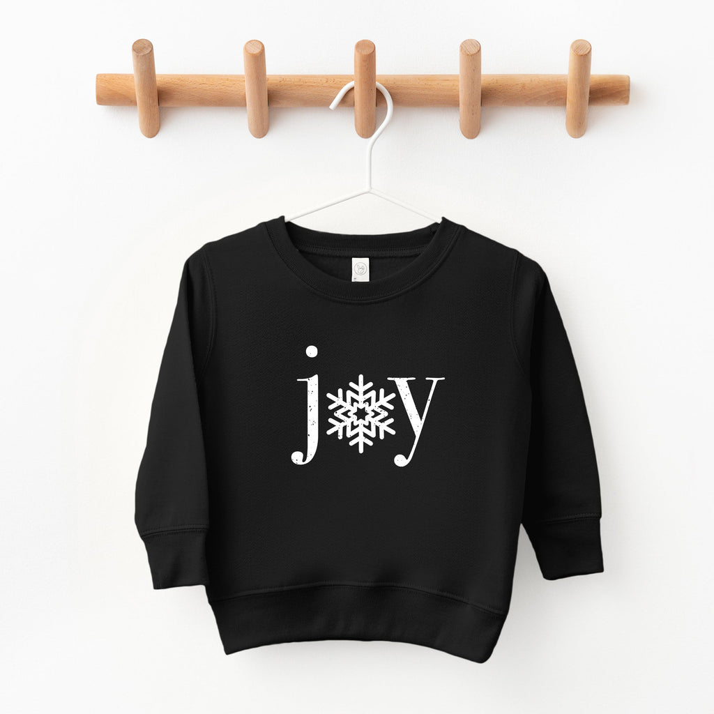 Joy Snowflake | Youth Ultra-Soft Graphic Sweatshirt product image 2