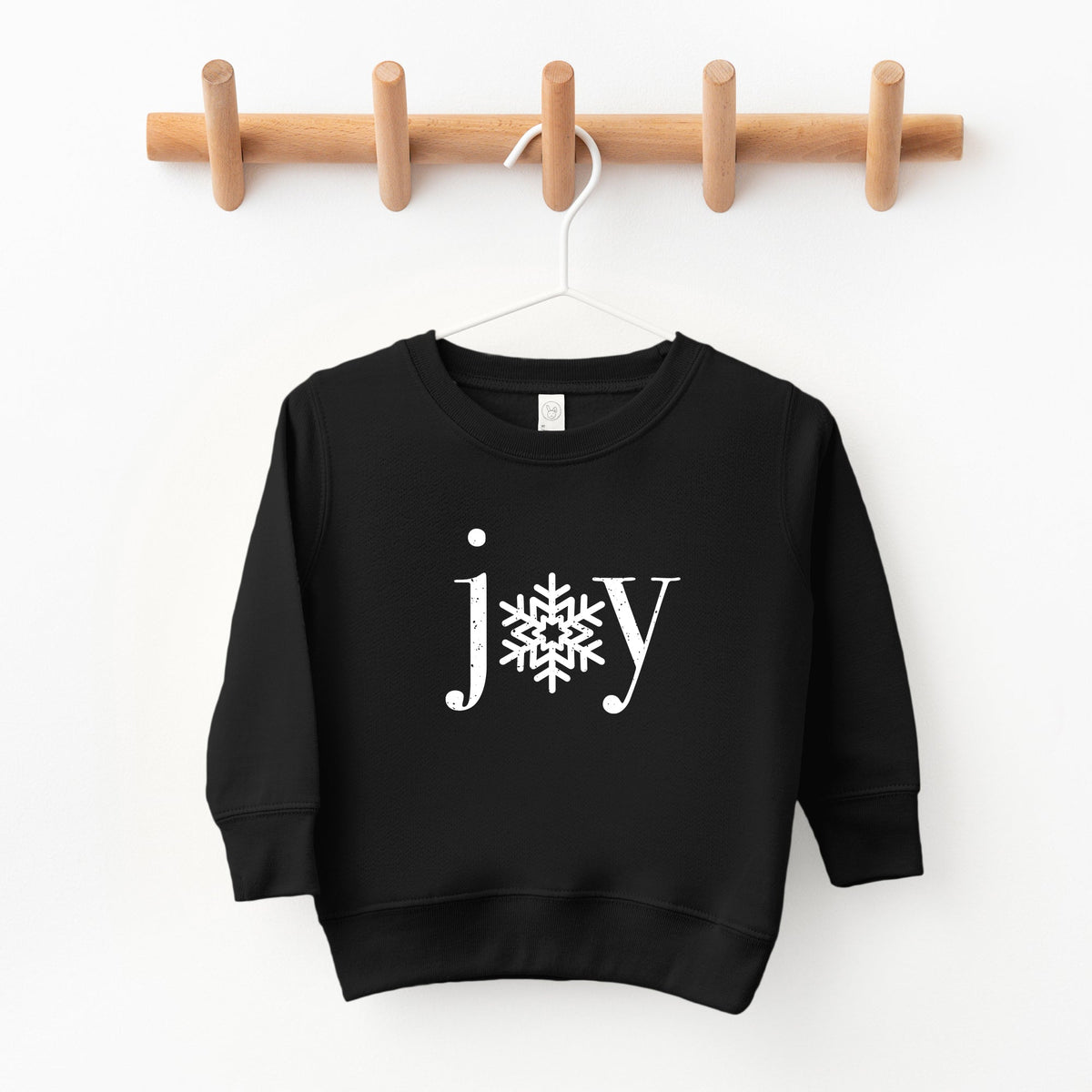 Joy Snowflake | Toddler Graphic Sweatshirt product image 2