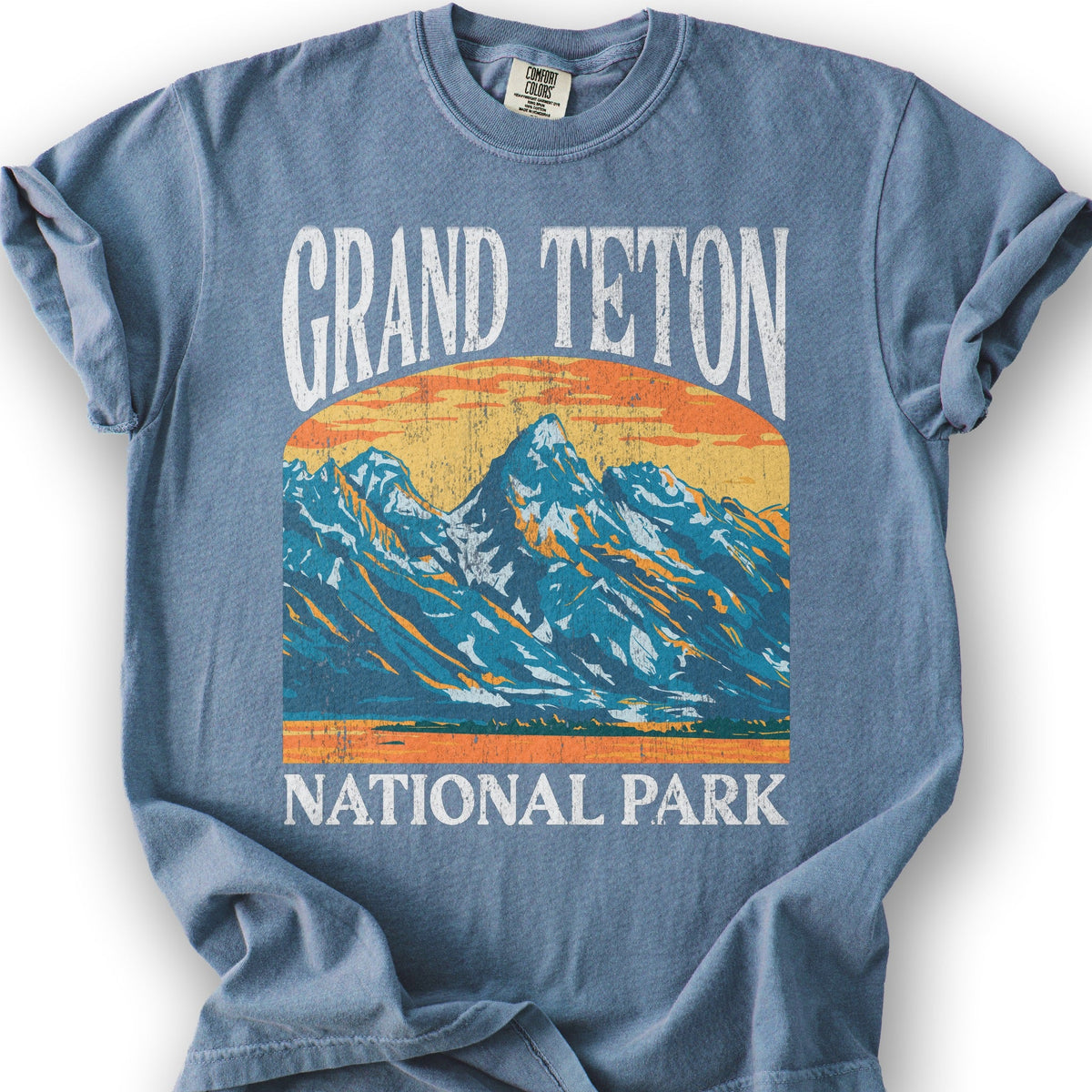 Grand Teton National Park "Big and Bold" T-Shirt product image 5