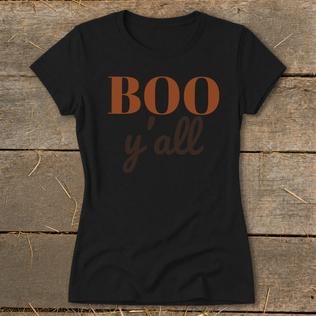 Boo Y'all Ladies Tee product image 1