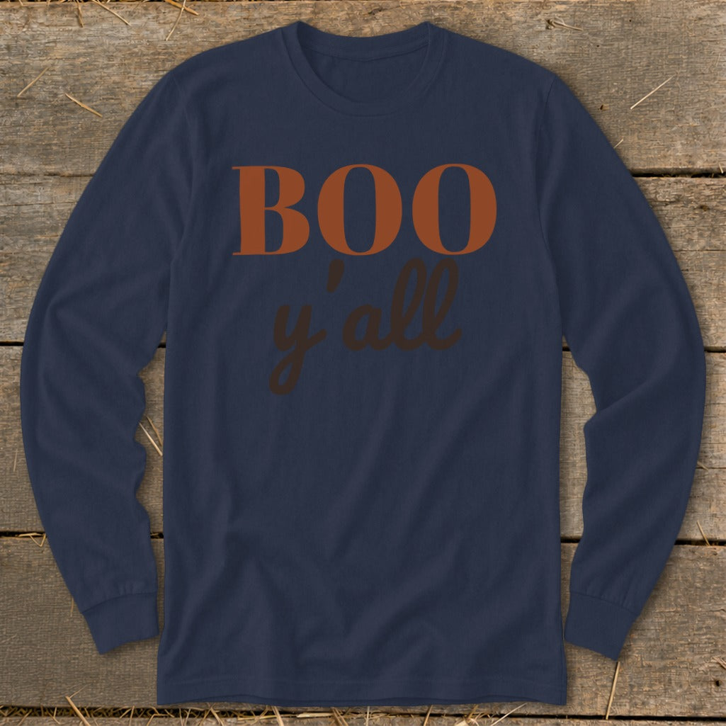 Boo Y'all Long Sleeve Tee product image 5