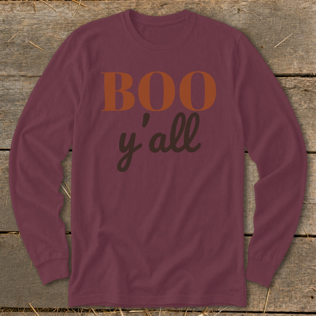 Boo Y'all Long Sleeve Tee product image 6