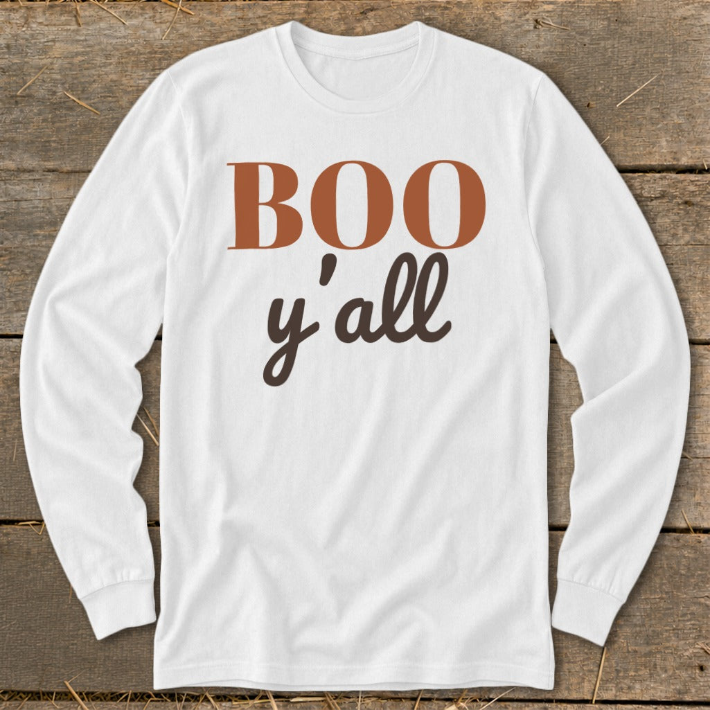 Boo Y'all Long Sleeve Tee product image 1