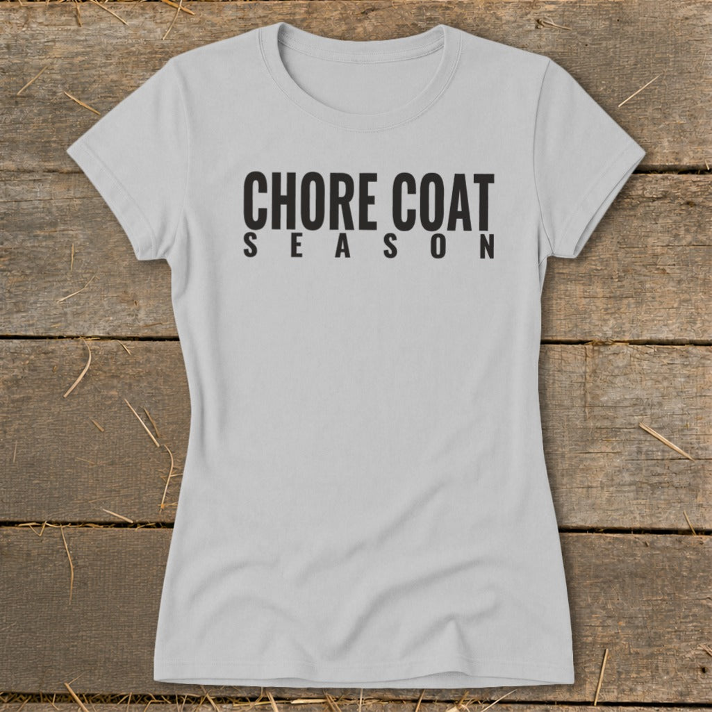 Chore Coat Season Ladies Tee product image 2