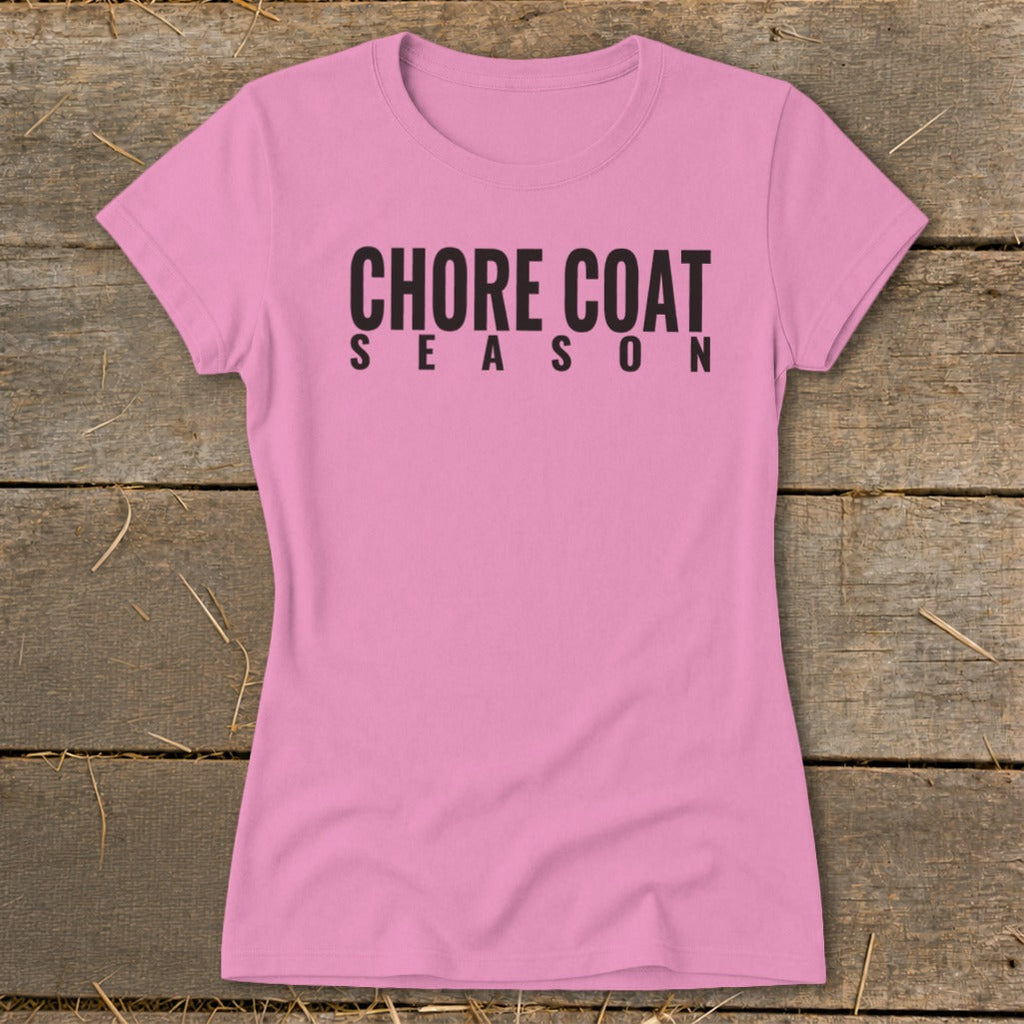 Chore Coat Season Ladies Tee product image 3