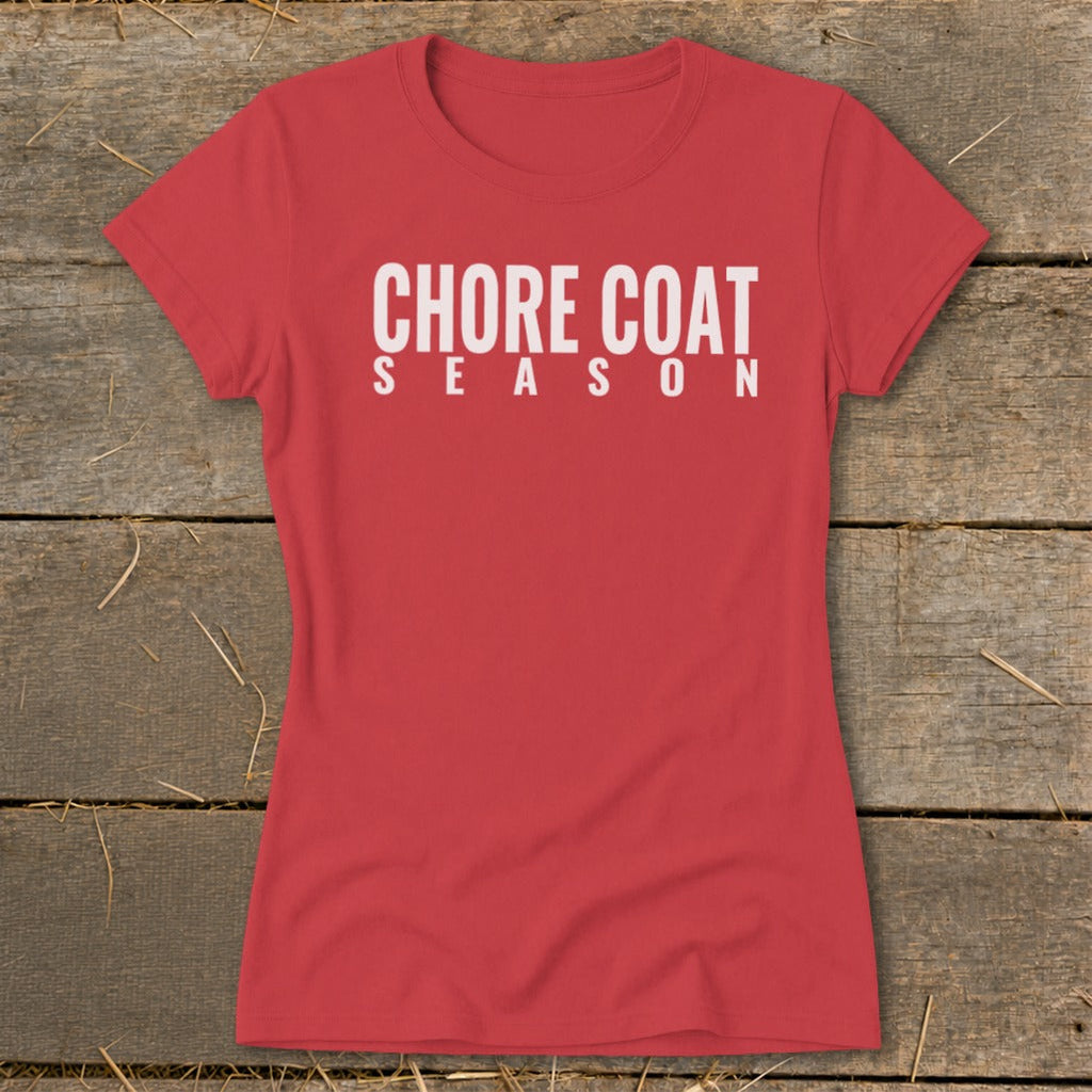 Chore Coat Season Ladies Tee product image 5