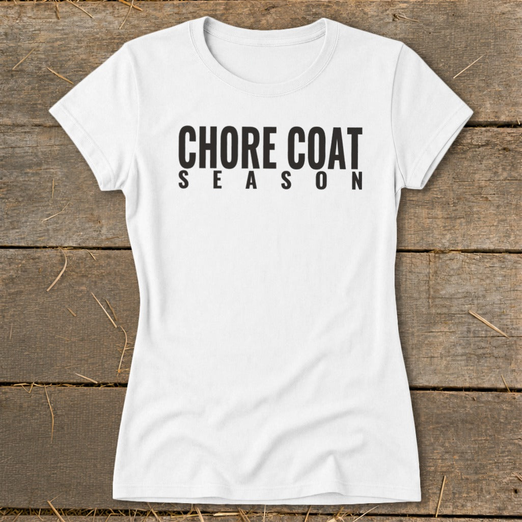 Chore Coat Season Ladies Tee product image 6