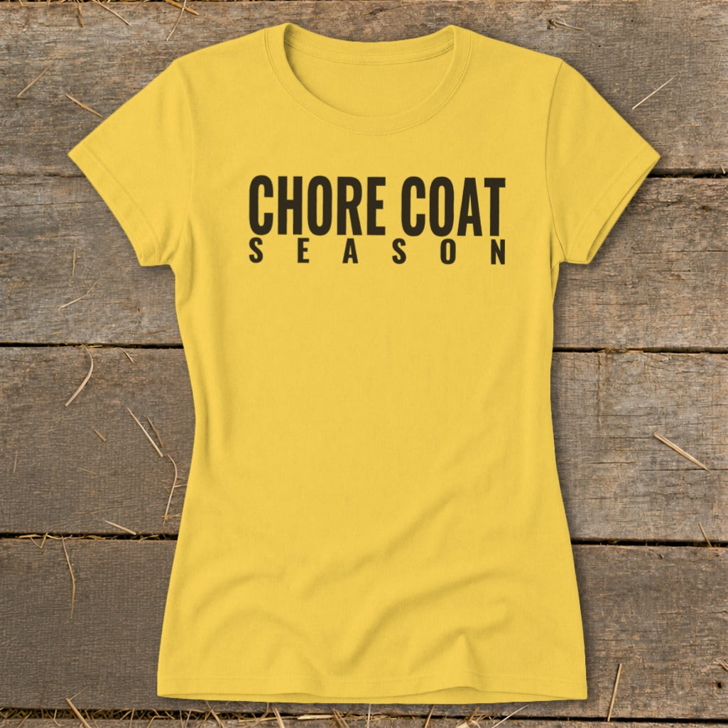 Chore Coat Season Ladies Tee product image 8