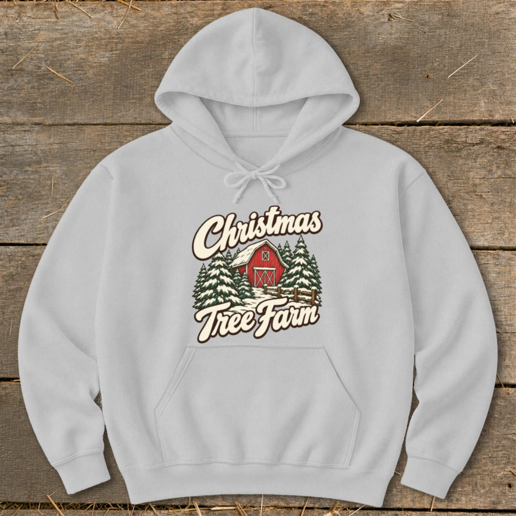 Christmas Tree Farm Barn Hoodie product image 2