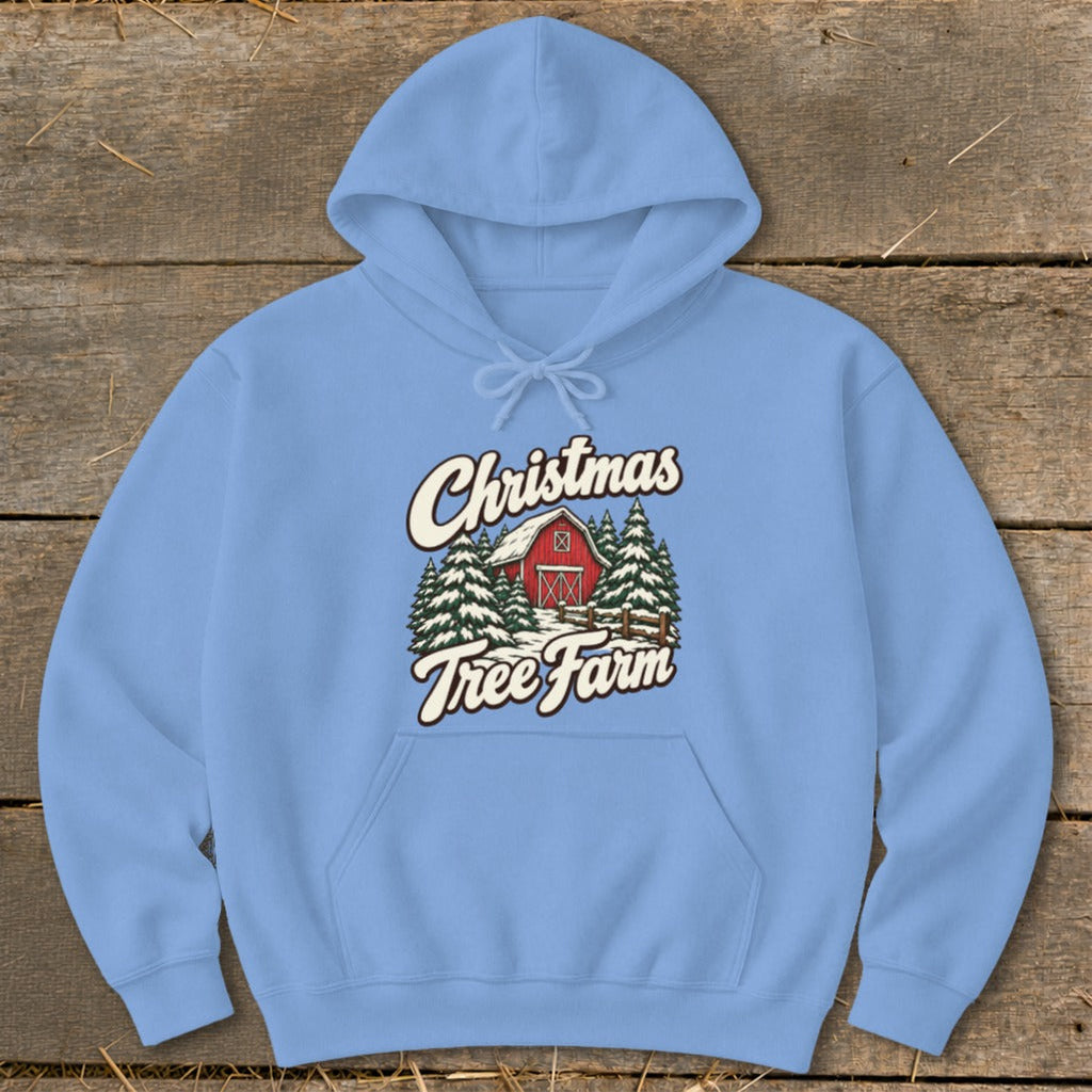 Christmas Tree Farm Barn Hoodie product image 8