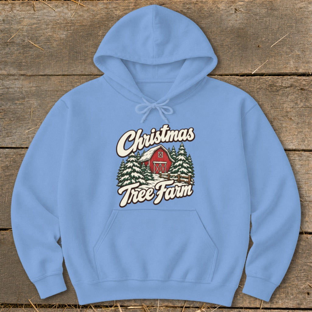 Christmas Tree Farm Barn Hoodie product image 8