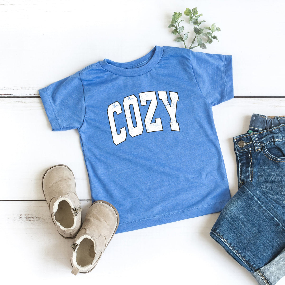Cozy Worn Varsity | Youth Graphic Short Sleeve Tee product image 2