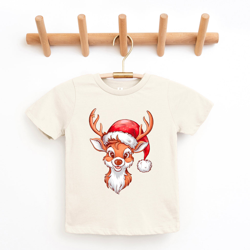 Cute Reindeer Head | Youth Graphic Short Sleeve Tee product image 3