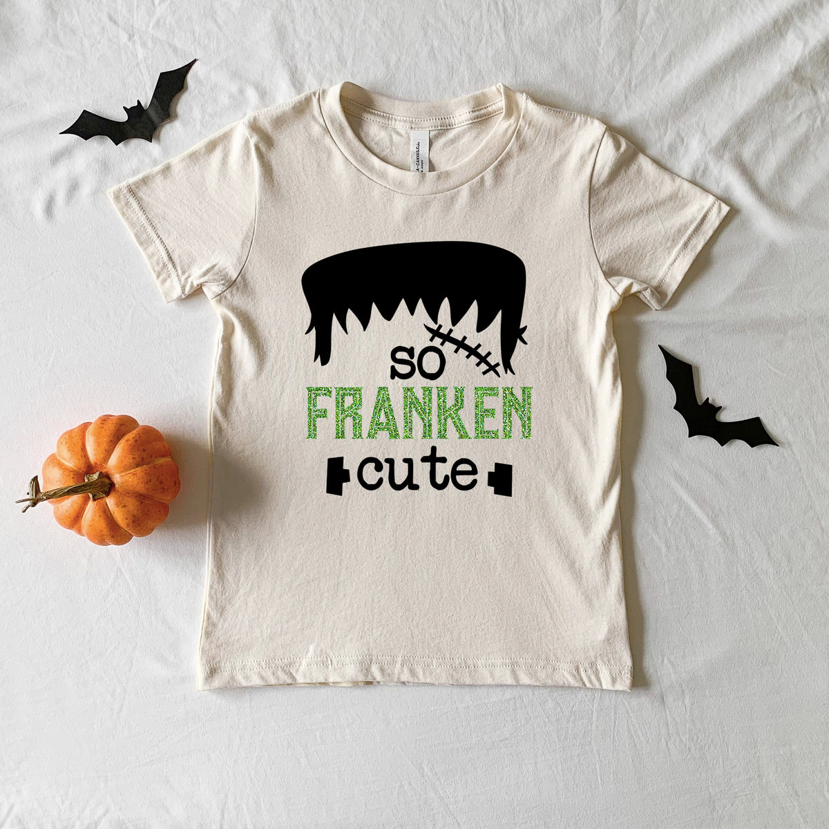 So Franken Cute Glitter | Youth Graphic Short Sleeve Tee product image 1