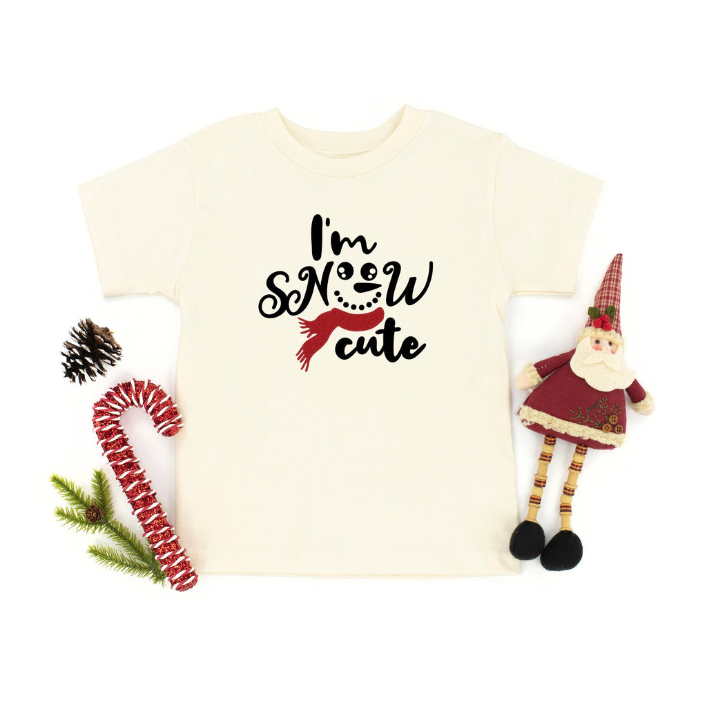 I'm Snow Cute Glitter | Youth Graphic Short Sleeve Tee product image 1